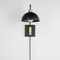 Maxim Lighting Thelonious 1-Light Wall Sconce, Black/Natural Aged Brass 10021BKNAB - alternate 2